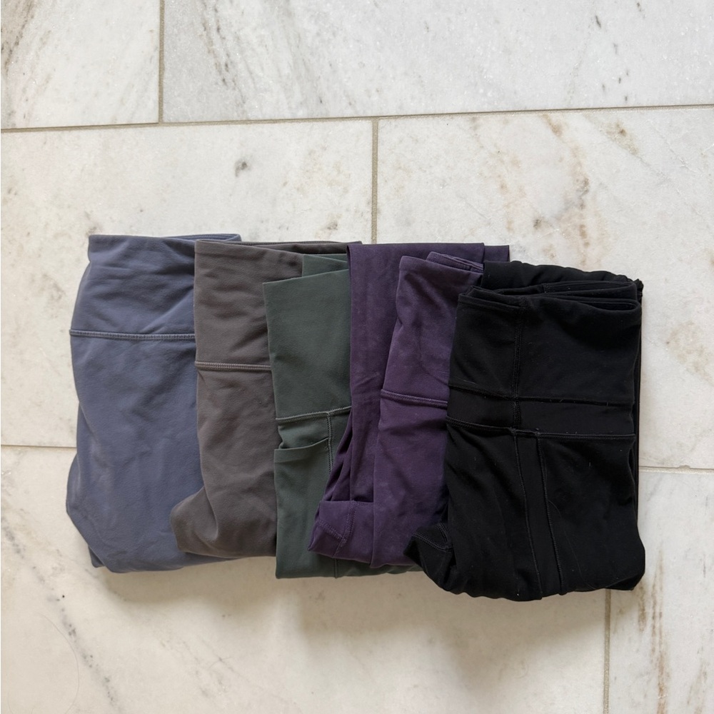 Athleta leggings lot of 5